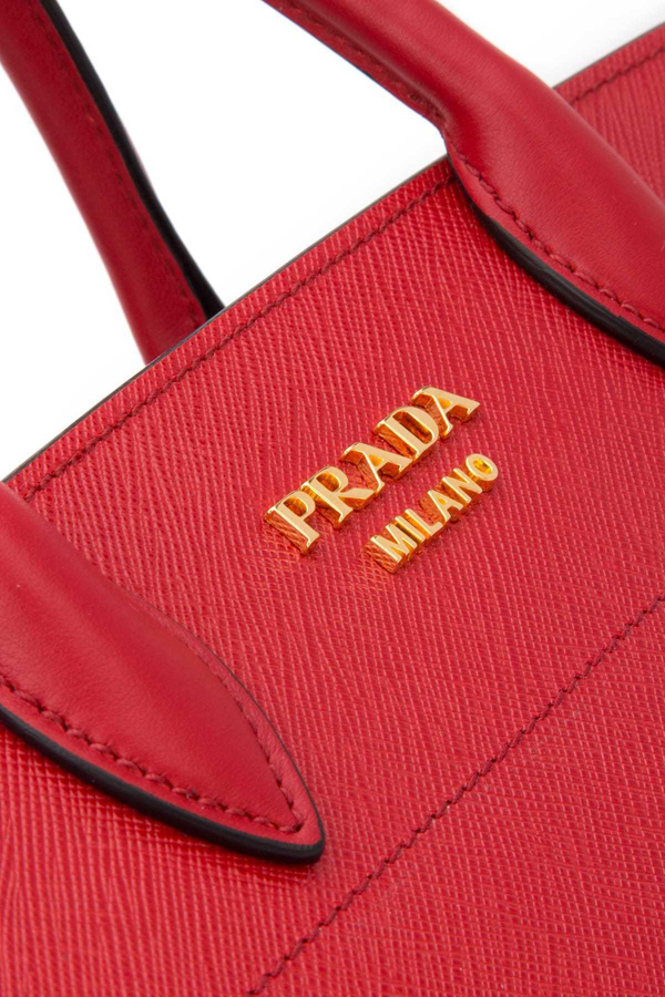 2018新作 PRADA プラダスーパーコピー サフィアーノ ビブリオテーク ハンドバッグ 1BA071V00F2EVU_F0964